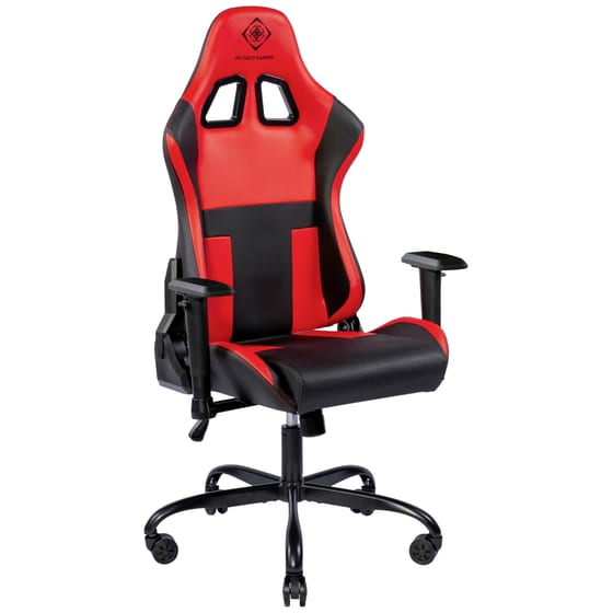 Gaming Καρέκλα Deltaco Jumbo GAM-096-R από Τεχνητό Δέρμα - Κόκκινη/Μαύρη image 7
